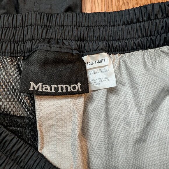 Marmot Nylon Rain Waterproof Precip Eco Full Zip Pants Sz M - Picture 3 of 13